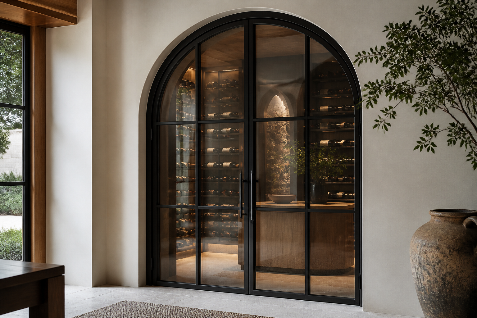VLX 100 Arched / Custom Door in Greenacres, FL | TruePane Windows & Doors - detail 3
