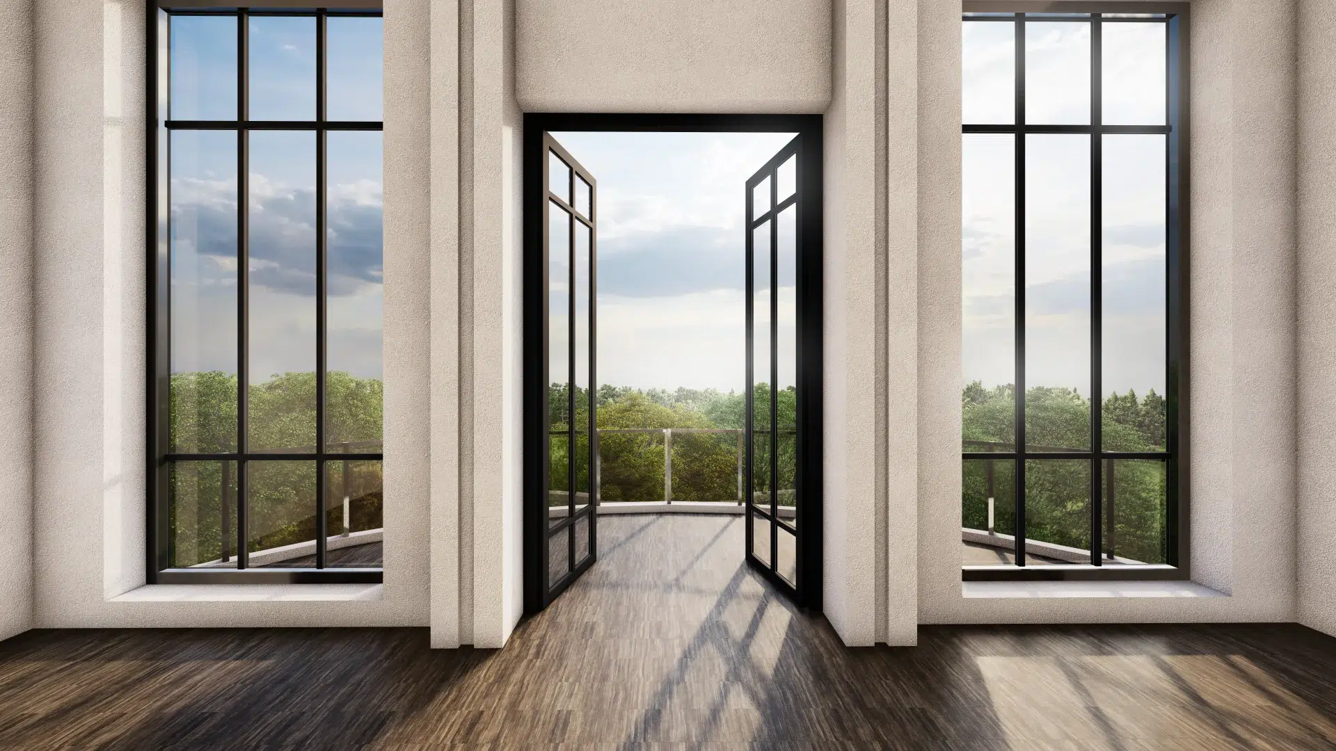 VLX 100 Double Swing / French Door in Greenacres, FL | TruePane Windows & Doors - detail 1