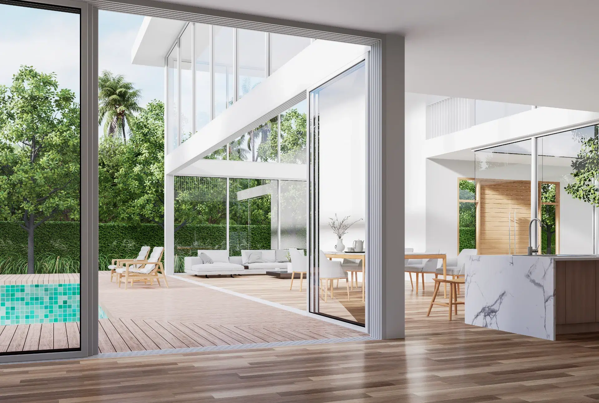 VLX 138 Panoramic Sliding Door in Greenacres, FL | TruePane Windows & Doors - detail 1